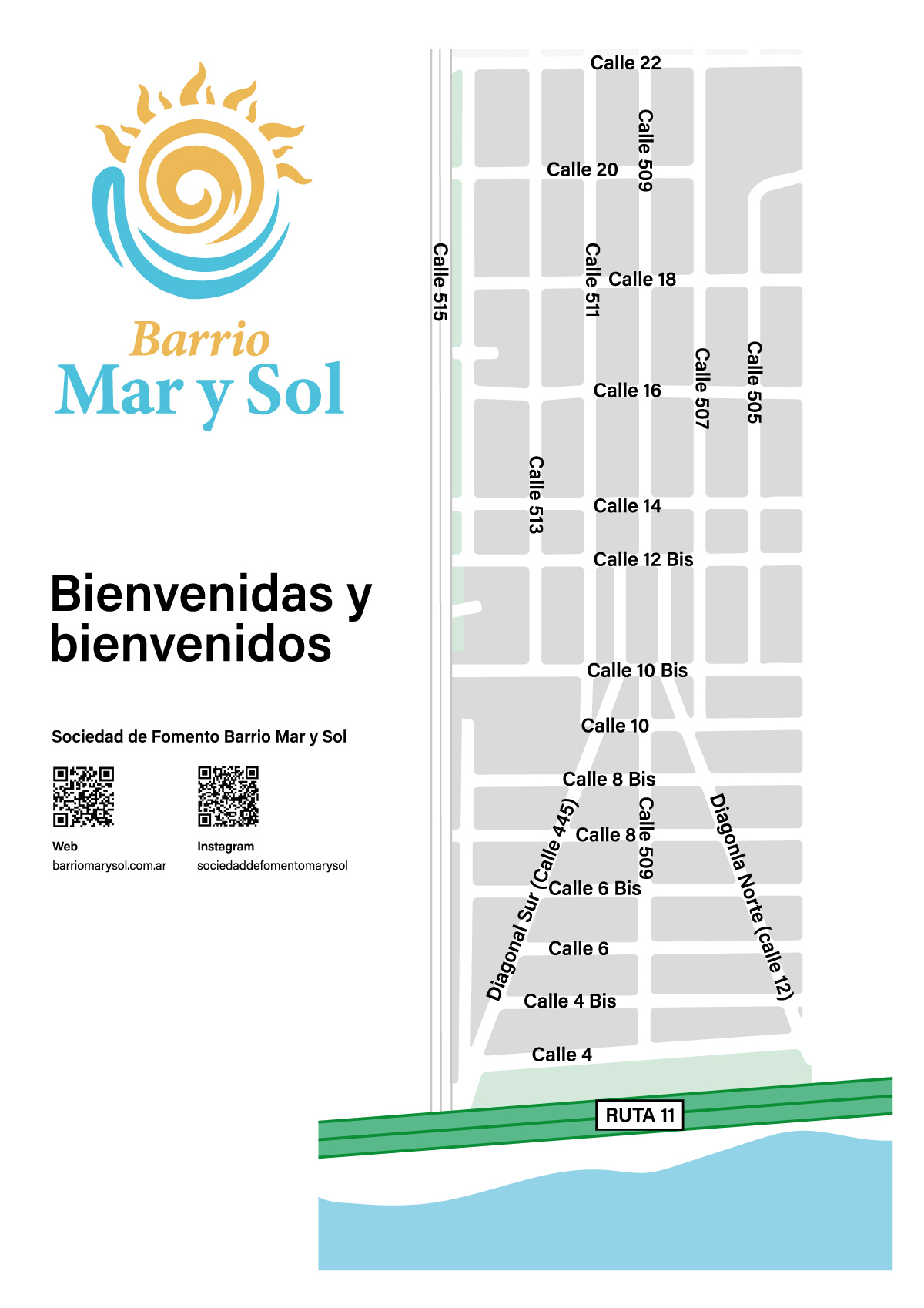 Mapa Barrio Mar y Sol